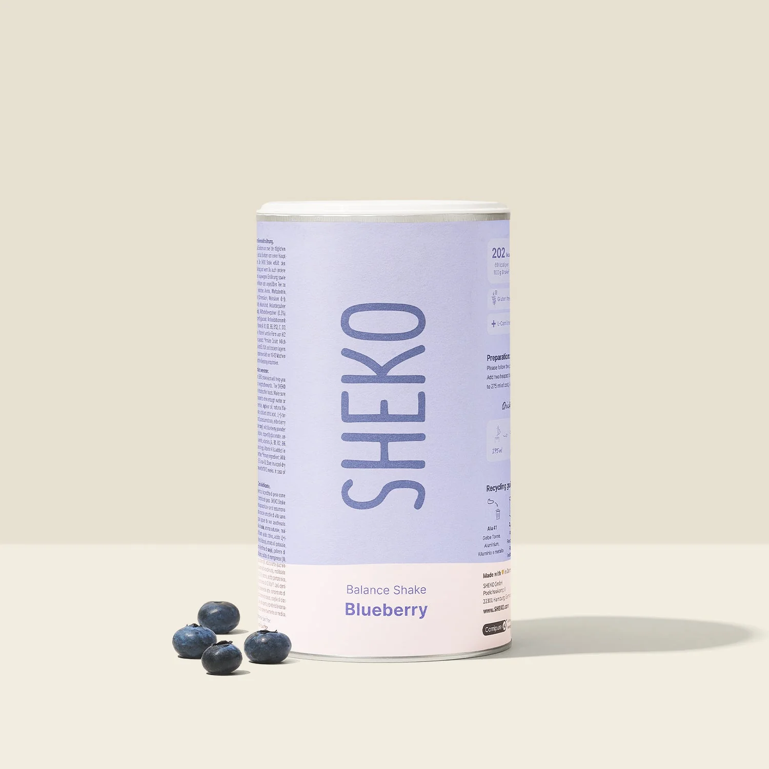 Balance Shake Blaubeere