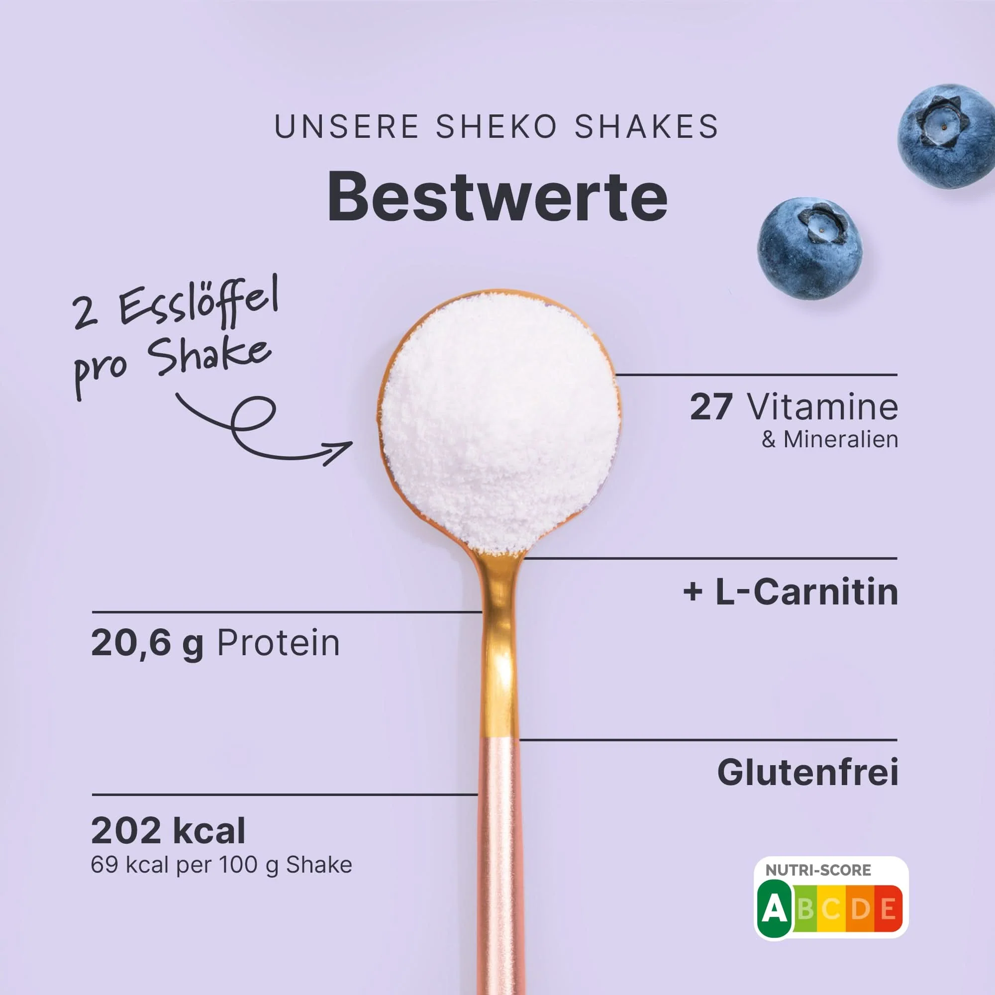 Balance Shake Blaubeere - Image 3