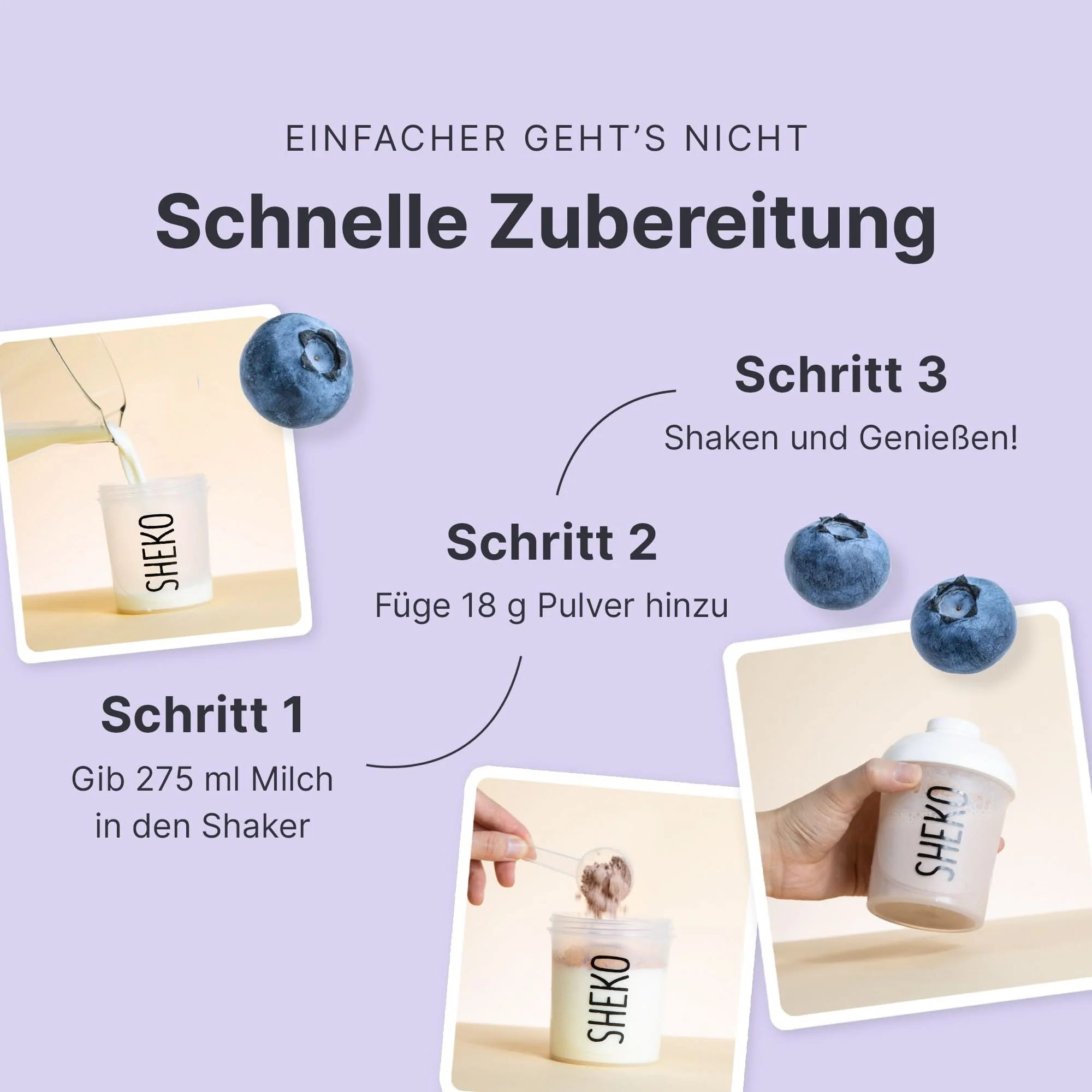 Balance Shake Blaubeere - Image 7