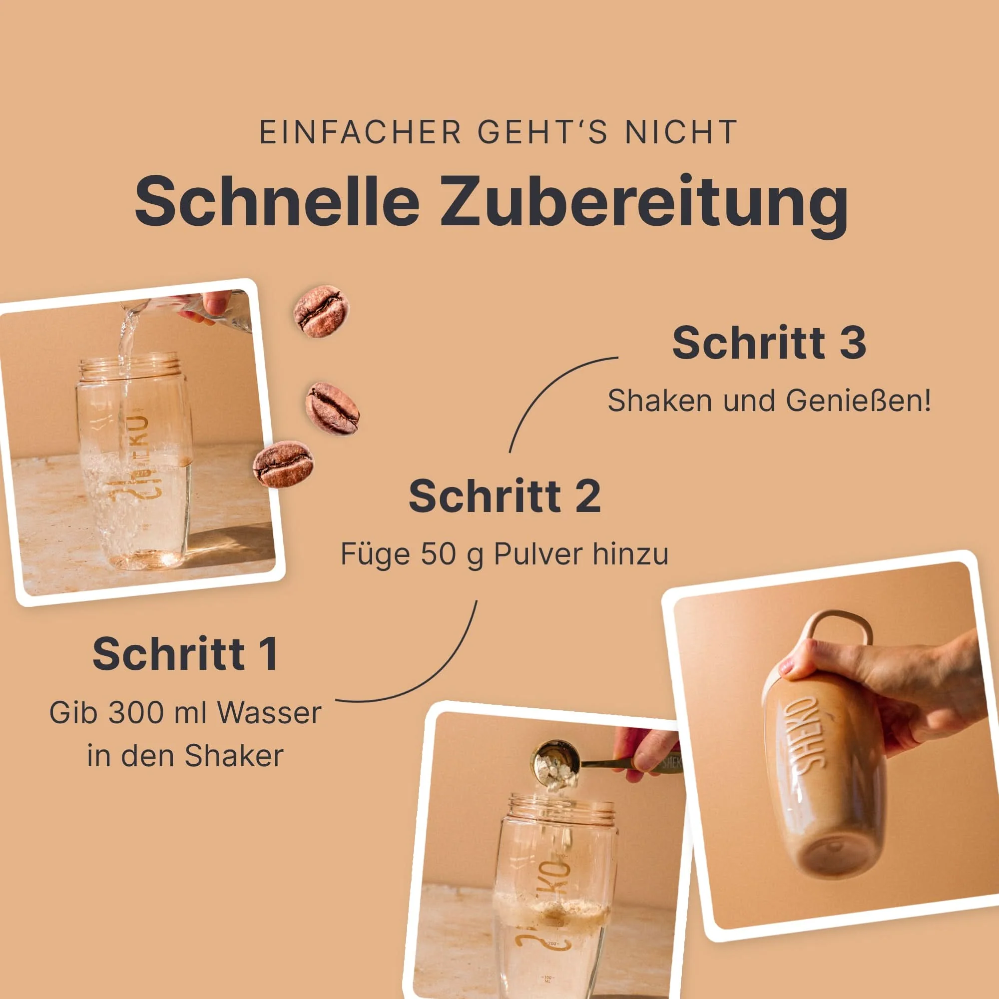 Balance Shake Vegan Kaffee - Image 7