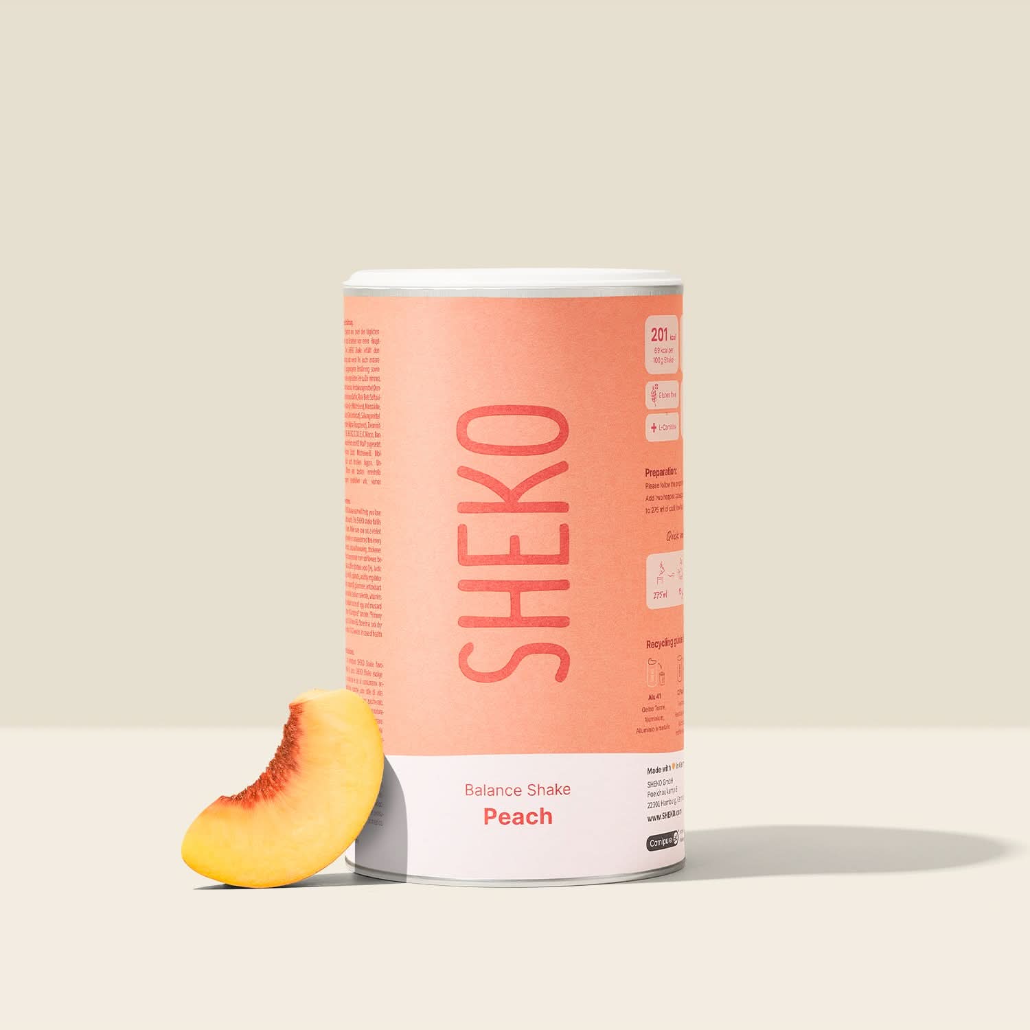 Balance Shake Pfirsich
