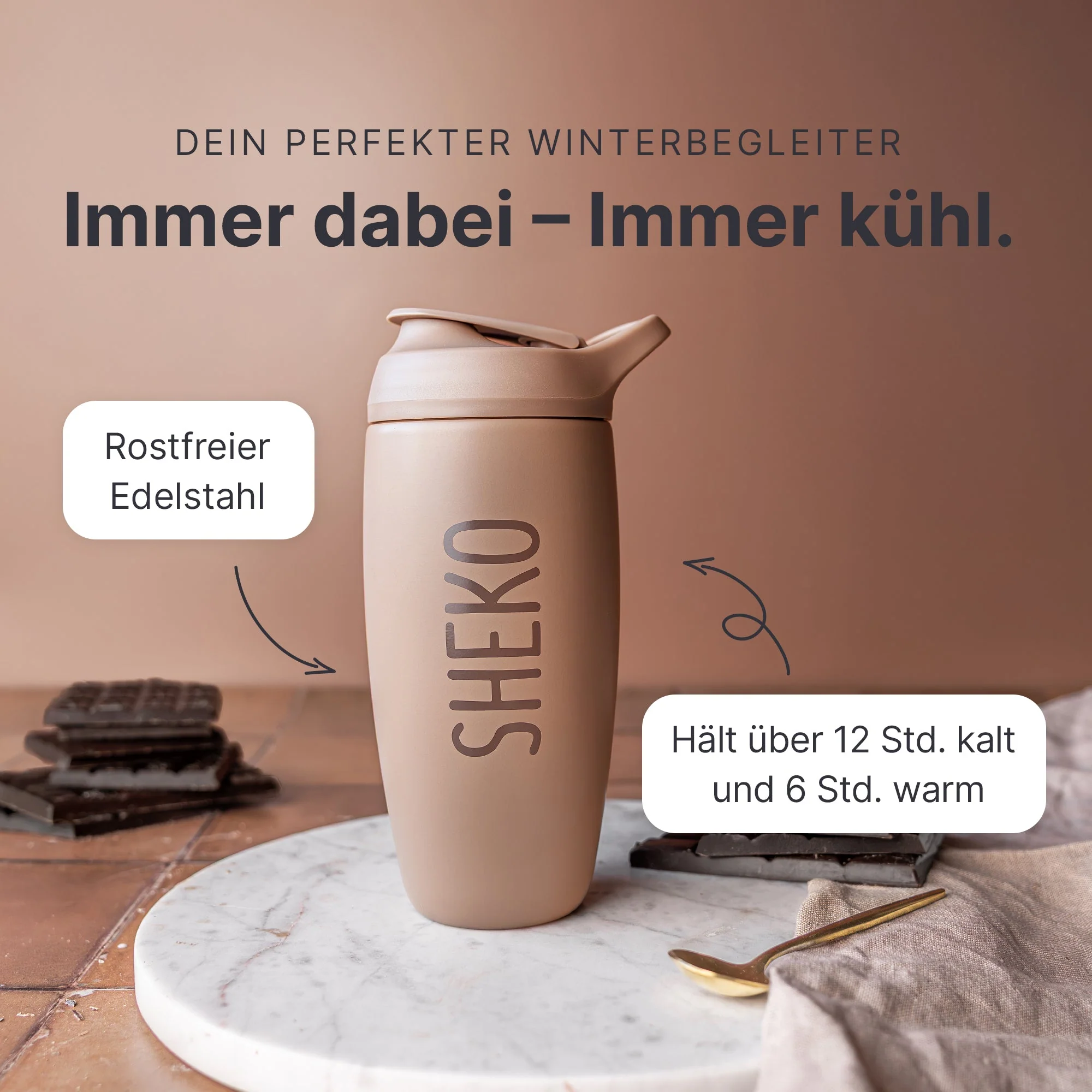 Thermoshaker 2.0 Mocca - Image 2