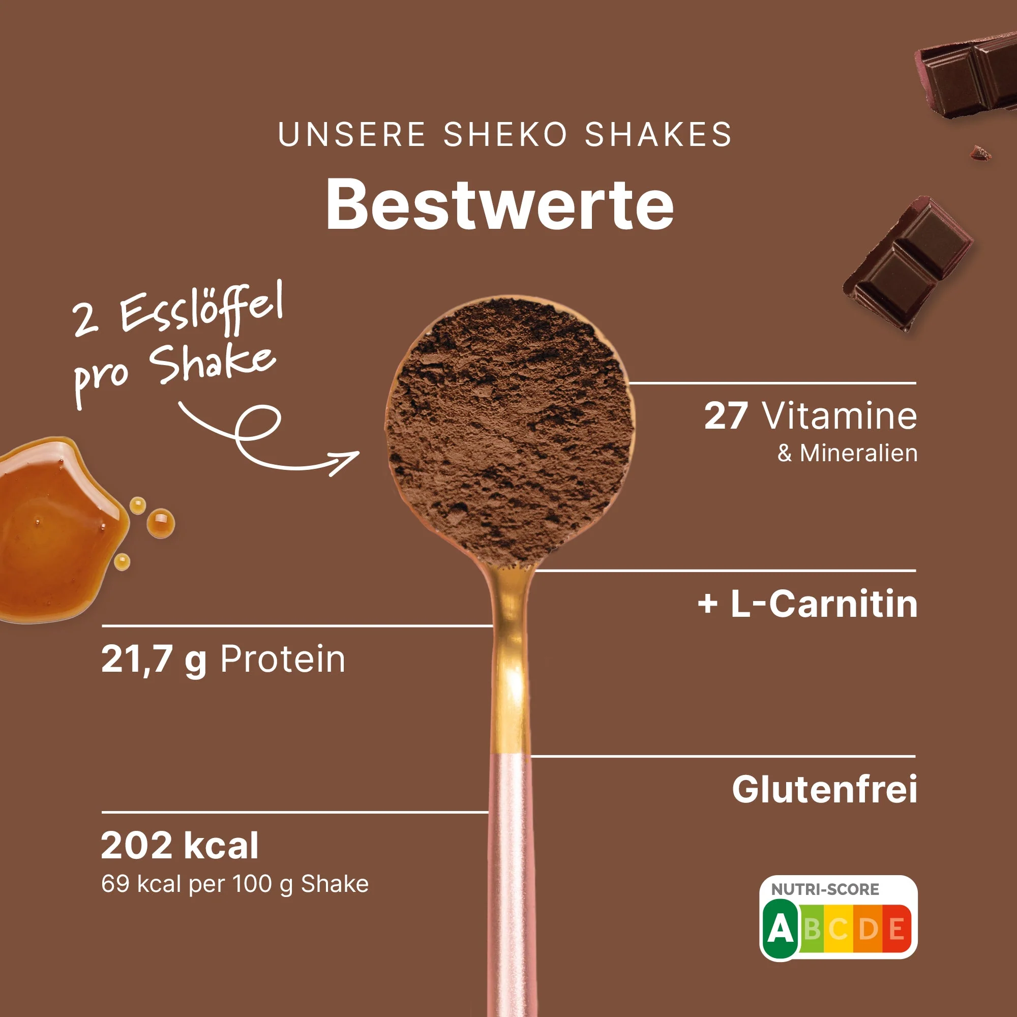Balance Shake Schoko Erdnuss Karamell - Image 3