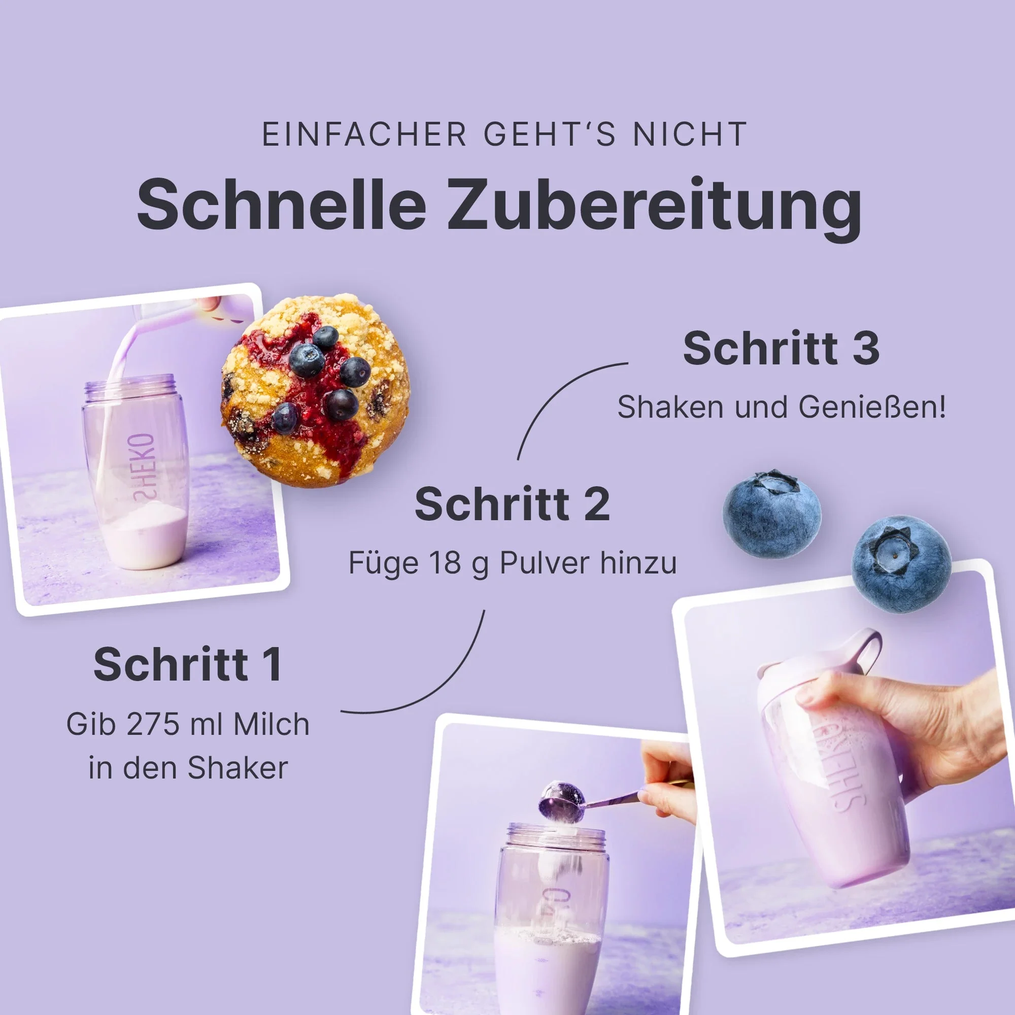 Balance Shake Blaubeer Muffin - Image 7